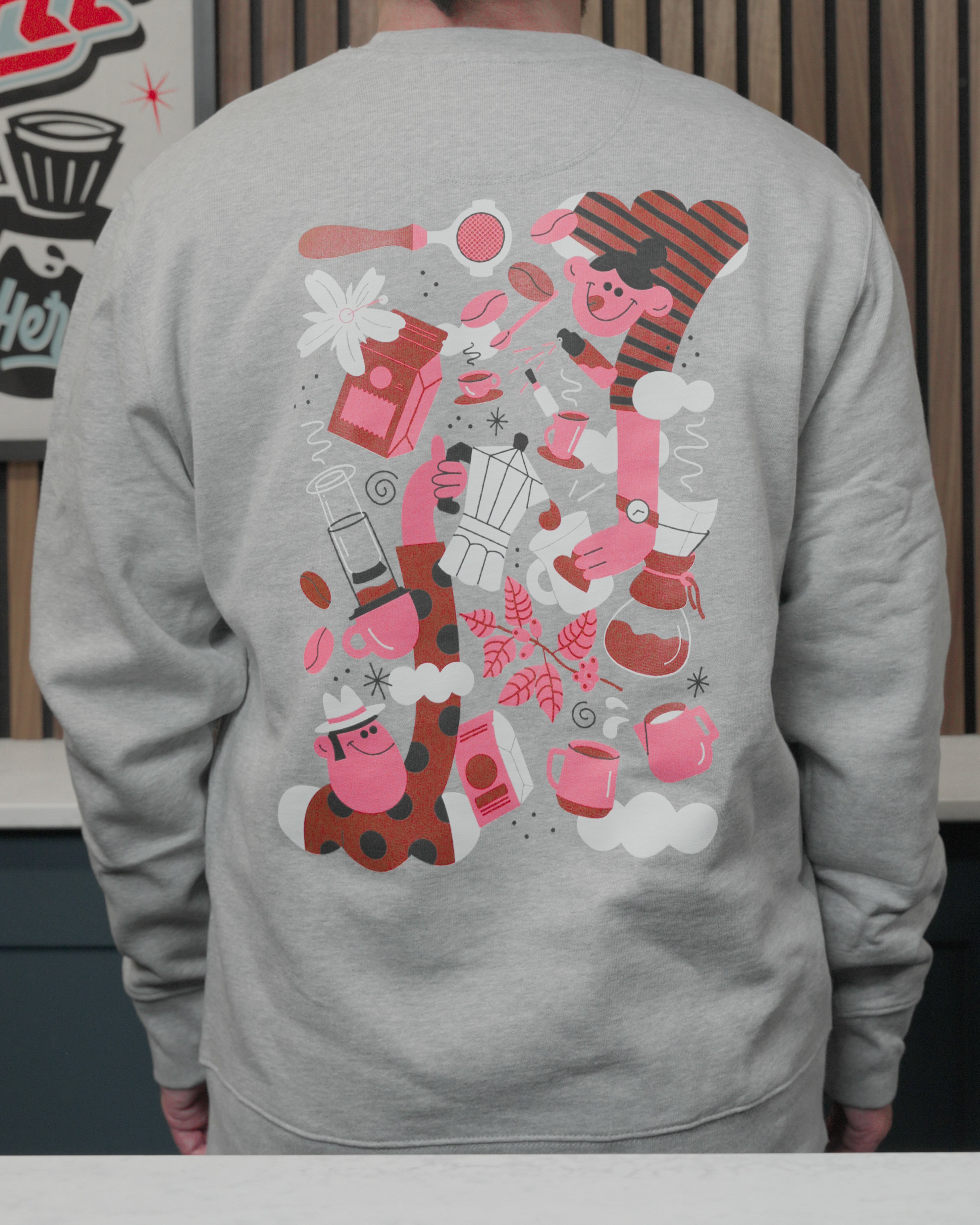 Weird Coffee Person - Joy Sweatshirt