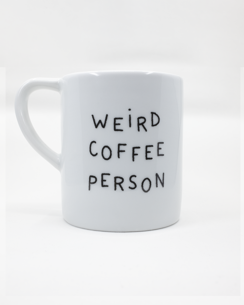 Weird Coffee Person - Brain Mug